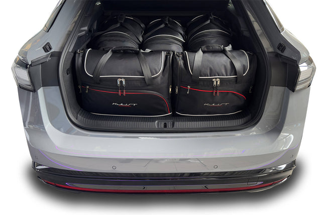 Kjust Kjust Reistassenset voor Volkswagen ID.7 vanaf 2023 - Set van 5 Tassen met 3 Roltassen en 2 Vliegtuigtassen Harvest Automotive 1