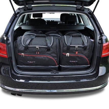Kjust Kjust Reistassenset voor Volkswagen Passat Alltrack 2012-2015 - Set van 5 Tassen met 3 Roltassen en 2 Sporttassen Harvest Automotive 1