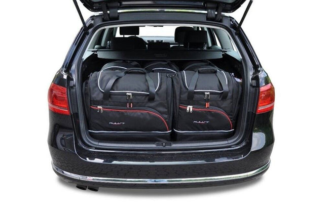 Kjust Kjust Reistassenset voor Volkswagen Passat Alltrack 2012-2015 - Set van 5 Tassen met 3 Roltassen en 2 Sporttassen Harvest Automotive 1