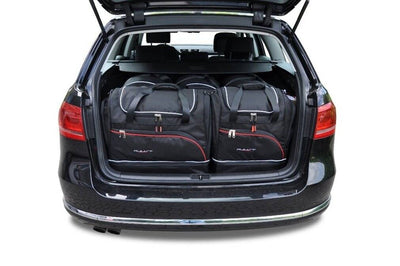 Kjust Reistassenset voor Volkswagen Passat Alltrack 2012-2015 - Set van 5 Tassen met 3 Roltassen en 2 Sporttassen