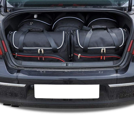 Kjust Kjust Reistassenset voor Volkswagen Passat Sedan 2005-2011 - Set van 5 Tassen met 3 Roltassen en 2 Vliegtuigtassen Harvest Automotive 1