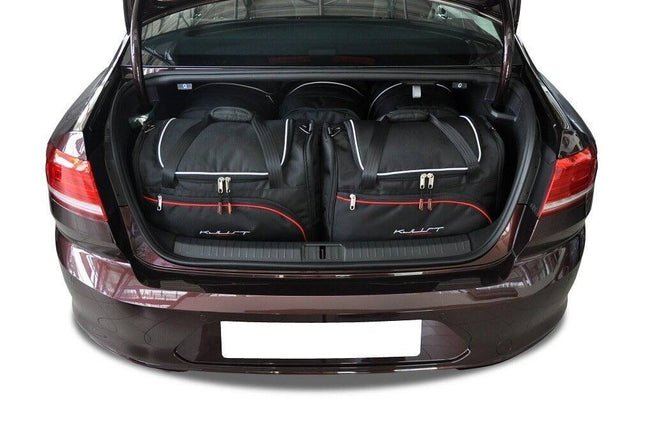 Kjust Kjust Reistassenset voor Volkswagen Passat Sedan 2014-2024 - Set van 5 Tassen met 3 Roltassen en 2 Sporttassen Harvest Automotive 1