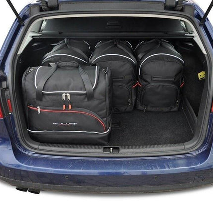 Kjust Kjust Reistassenset voor Volkswagen Passat Variant 2005-2011 - Set van 5 Tassen met 3 Roltassen en 2 Sporttassen Harvest Automotive 2