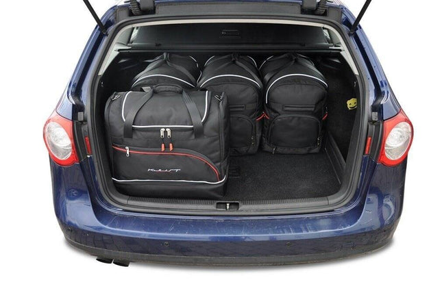 Kjust Kjust Reistassenset voor Volkswagen Passat Variant 2005-2011 - Set van 5 Tassen met 3 Roltassen en 2 Sporttassen Harvest Automotive 2