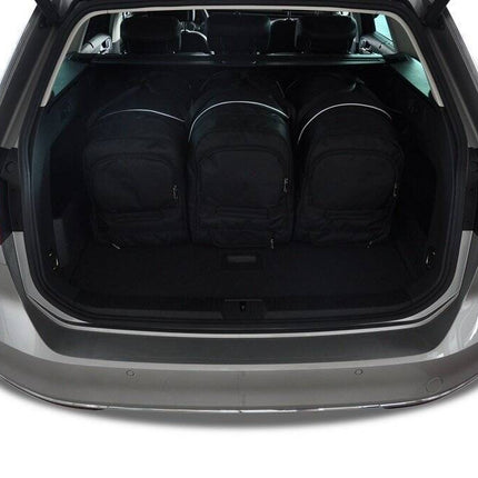 Kjust Kjust Reistassenset voor Volkswagen Passat Variant 2014-2024 - Set van 5 Tassen met 3 Roltassen en 2 Vliegtuigtassen Harvest Automotive 3