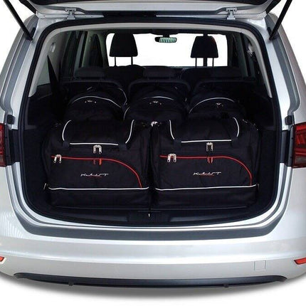 Kjust Kjust Reistassenset voor Volkswagen Sharan vanaf 2010 - Set van 5 Tassen met 3 Roltassen en 2 Sporttassen Harvest Automotive 1