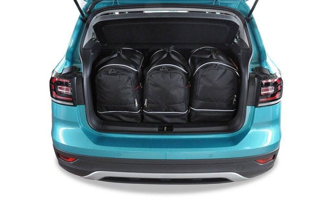 Kjust Kjust Reistassenset voor Volkswagen T-Cross 2019-2024 - Set van 3 Tassen met 3 Sporttassen Harvest Automotive 1