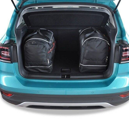 Kjust Kjust Reistassenset voor Volkswagen T-Cross 2019-2024 - Set van 3 Tassen met 3 Sporttassen Harvest Automotive 2