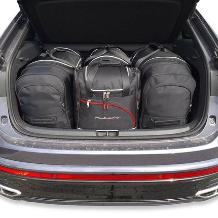 Kjust Kjust Reistassenset voor Volkswagen Taigo vanaf 2021 - Set van 4 Tassen met 2 Roltassen 1 Sporttas en 1 Vliegtuigtas Harvest Automotive 1