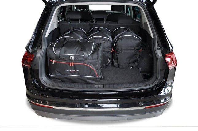 Kjust Kjust Reistassenset voor Volkswagen Tiguan Allspace 2017-2024 - Set van 5 Tassen met 3 Roltassen en 2 Sporttassen Harvest Automotive 2