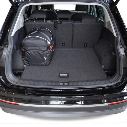 Kjust Kjust Reistassenset voor Volkswagen Tiguan Allspace 2017-2024 - Set van 5 Tassen met 3 Roltassen en 2 Sporttassen Harvest Automotive 5