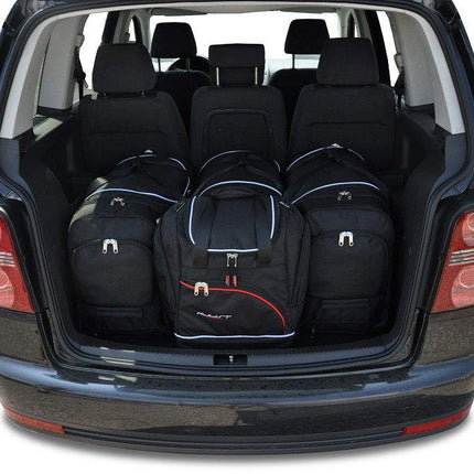 Kjust Kjust Reistassenset voor Volkswagen Touran 2003-2010 - Set van 4 Tassen met 3 Roltassen en 1 Sporttas Harvest Automotive 1