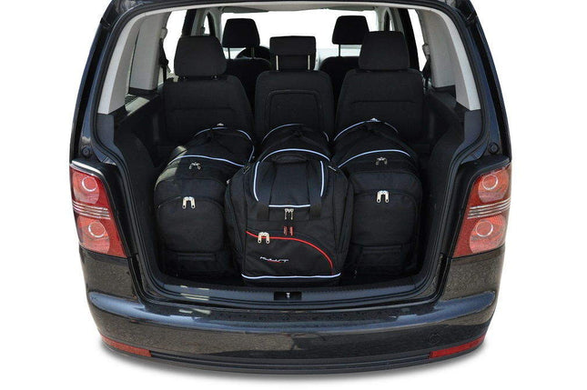 Kjust Kjust Reistassenset voor Volkswagen Touran 2003-2010 - Set van 4 Tassen met 3 Roltassen en 1 Sporttas Harvest Automotive 1