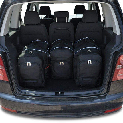 Kjust Kjust Reistassenset voor Volkswagen Touran 2003-2010 - Set van 4 Tassen met 3 Roltassen en 1 Sporttas Harvest Automotive 2