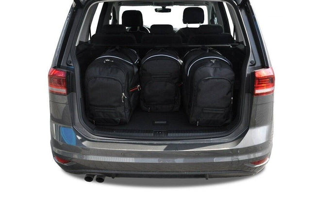 Kjust Kjust Reistassenset voor Volkswagen Touran vanaf 2015 - Set van 4 Tassen met 3 Roltassen en 1 Sporttas Harvest Automotive 2