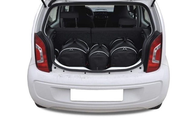 Kjust Kjust Reistassenset voor Volkswagen Up! 3-deurs 2011-2020 - Set van 3 Tassen met 2 Sporttassen en 1 Vliegtuigtas Harvest Automotive 1