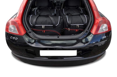 Kjust Reistassenset voor Volvo C30 2007-2013 - Set van 4 Tassen met 2 Sporttassen en 2 Vliegtuigtassen