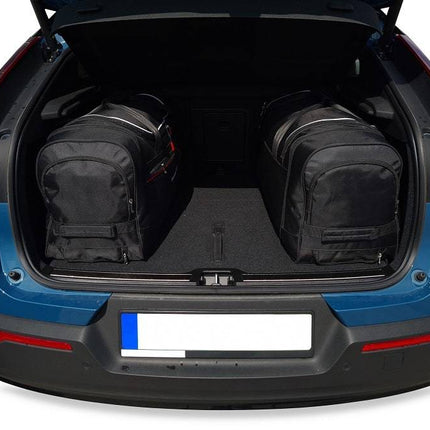 Kjust Kjust Reistassenset voor Volvo C40 2022-2024 - Set van 4 Tassen met 2 Roltassen 1 Sporttas en 1 Vliegtuigtas Harvest Automotive 3