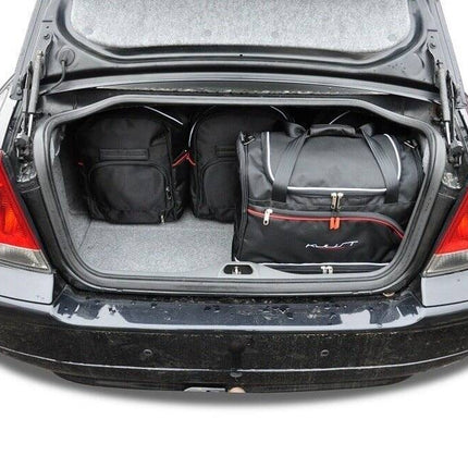 Kjust Kjust Reistassenset voor Volvo S60 Sedan 2000-2010 - Set van 5 Tassen met 3 Roltassen en 2 Sporttassen Harvest Automotive 2