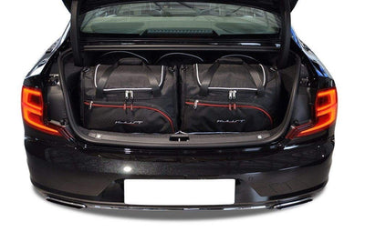 Kjust Reistassenset voor Volvo S90 Sedan 2016-2024 - Set van 5 Tassen met 3 Roltassen en 2 Sporttassen