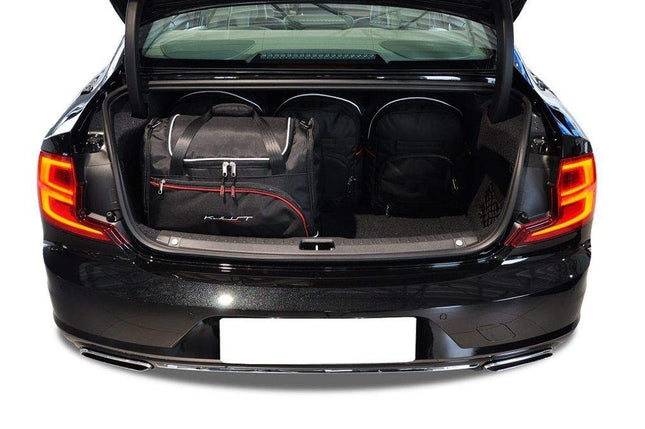 Kjust Kjust Reistassenset voor Volvo S90 Sedan 2016-2024 - Set van 5 Tassen met 3 Roltassen en 2 Sporttassen Harvest Automotive 2