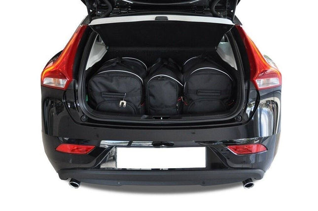 Kjust Kjust Reistassenset voor Volvo V40 5-deurs 2012-2020 - Set van 3 Tassen met 2 Roltassen en 1 Vliegtuigtas Harvest Automotive 1