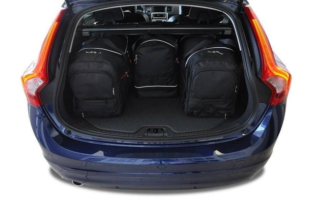 Kjust Kjust Reistassenset voor Volvo V60 Cross Country 2015-2018 - Set van 4 Tassen met 2 Roltassen en 2 Sporttassen Harvest Automotive 2