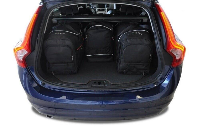 Kjust Kjust Reistassenset voor Volvo V60 stationwagen 2010-2018 - Set van 4 Tassen met 2 Roltassen en 2 Sporttassen Harvest Automotive 2