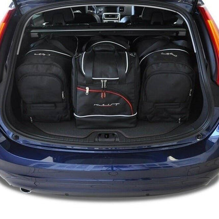 Kjust Kjust Reistassenset voor Volvo V60 stationwagen 2010-2018 - Set van 4 Tassen met 2 Roltassen en 2 Sporttassen Harvest Automotive 1