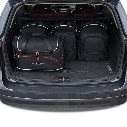 Kjust Kjust Reistassenset voor Volvo V70 stationwagen 2000-2007 - Set van 5 Tassen met 3 Roltassen en 2 Vliegtuigtassen Harvest Automotive 2