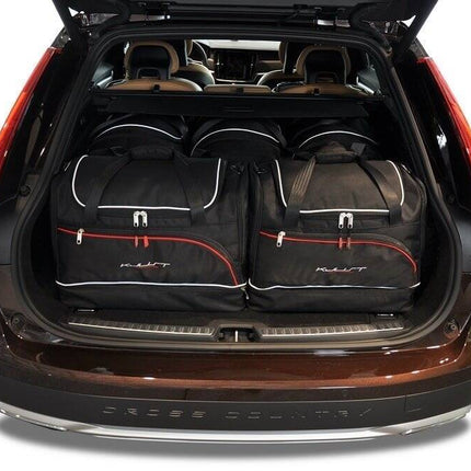 Kjust Kjust Reistassenset voor Volvo V90 Cross Country 2017-2022 - Set van 5 Tassen met 3 Roltassen en 2 Sporttassen Harvest Automotive 1
