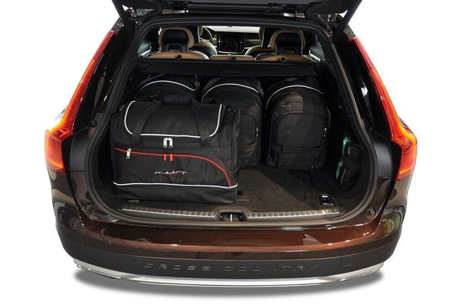 Kjust Kjust Reistassenset voor Volvo V90 stationwagen vanaf 2016 - Set van 5 Tassen met 3 Roltassen en 2 Sporttassen Harvest Automotive 2