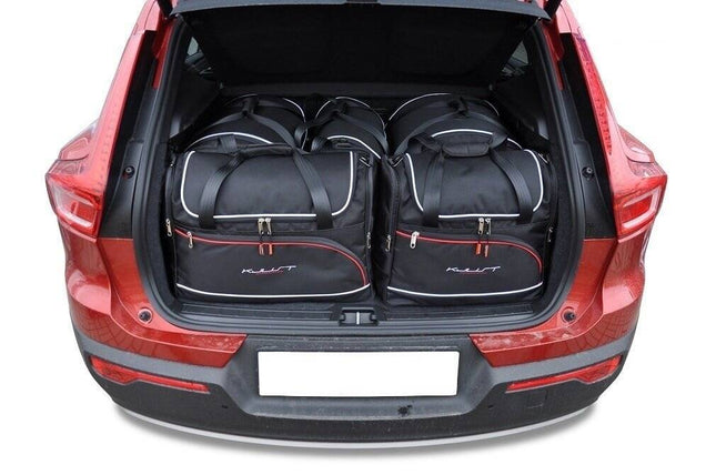 Kjust Kjust Reistassenset voor Volvo XC40 2018-2024 - Set van 5 Tassen met 2 Roltassen en 3 Vliegtuigtassen Harvest Automotive 1