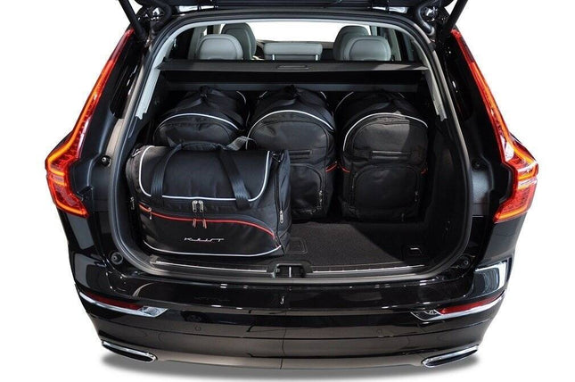 Kjust Kjust Reistassenset voor Volvo XC60 vanaf 2017 - Set van 5 Tassen met 3 Roltassen en 2 Vliegtuigtassen Harvest Automotive 2
