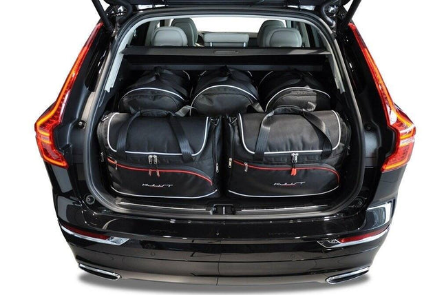 Kjust Kjust Reistassenset voor Volvo XC60 vanaf 2017 - Set van 5 Tassen met 3 Roltassen en 2 Vliegtuigtassen Harvest Automotive 1