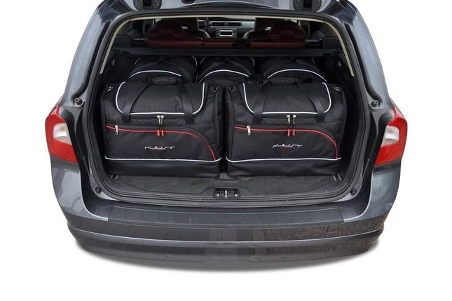 Kjust Kjust Reistassenset voor Volvo XC70 stationwagen 2007-2016 - Set van 5 Tassen met 3 Roltassen en 2 Sporttassen Harvest Automotive 1