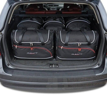 Kjust Kjust Reistassenset voor Volvo XC70 stationwagen 2007-2016 - Set van 5 Tassen met 3 Roltassen en 2 Vliegtuigtassen Harvest Automotive 1