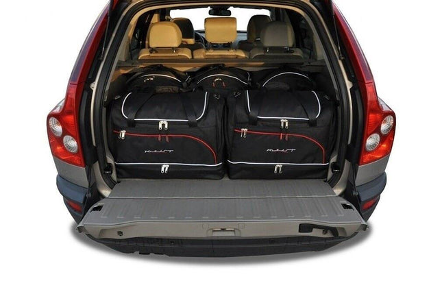Kjust Kjust Reistassenset voor Volvo XC90 2003-2015 - Set van 5 Tassen met 3 Roltassen en 2 Sporttassen Harvest Automotive 1