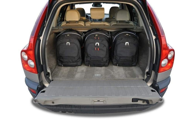 Kjust Kjust Reistassenset voor Volvo XC90 2003-2015 - Set van 5 Tassen met 3 Roltassen en 2 Sporttassen Harvest Automotive 2