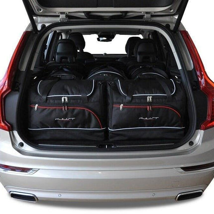 Kjust Kjust Reistassenset voor Volvo XC90 vanaf 2015 - Set van 5 Tassen met 3 Roltassen en 2 Sporttassen Harvest Automotive 1