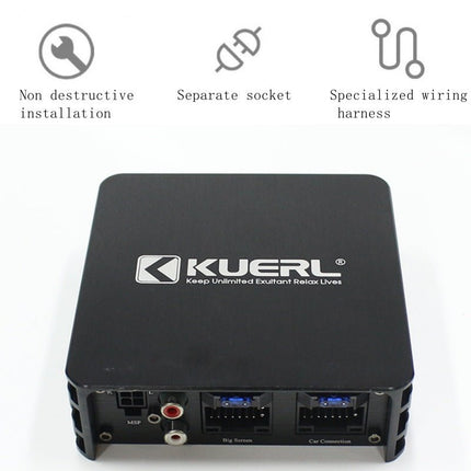 Klasse AB 6 - Kanaals Auto DSP Versterker 6x60W – Premium Auto Audio Systeem voor Android Multimediaschermen met Plug & Play Installatie - VCTparts.nl
