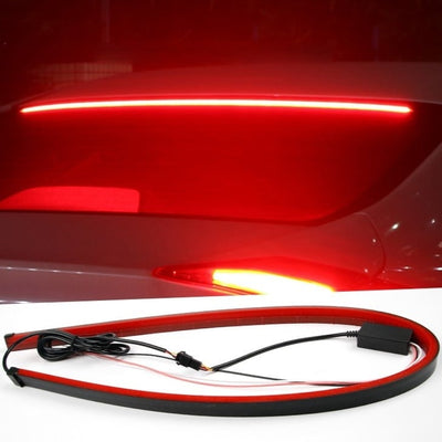 Broupe LED de lumière arrière du pare-chocs Rouge - 200 cm Strip de la LED de voiture flexible * Photo Modifier toujours