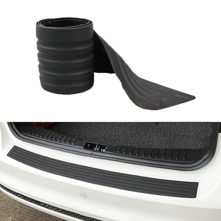 VCTparts Kofferbak Lijst Achterbumper Beschermstrip - Krasbestendig Rubber Dorpelplaat 104 cm - Zelfklevend met 3M Tape NORGOS 7