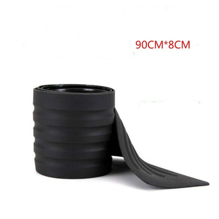 Kofferbak Lijst Achterbumper Beschermstrip - Krasbestendig Rubber Dorpelplaat 90 cm - Zelfklevend met 3M Tape - VCTparts.nl
