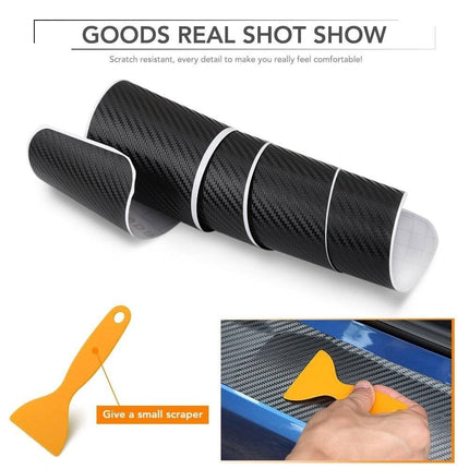 VCTparts Kofferbak Lijst Achterbumper Carbon Sticker Kras Bescherming - 104cm NORGOS 6