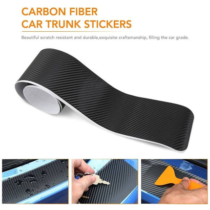 VCTparts Kofferbak Lijst Achterbumper Carbon Sticker Kras Bescherming - 104cm NORGOS 5