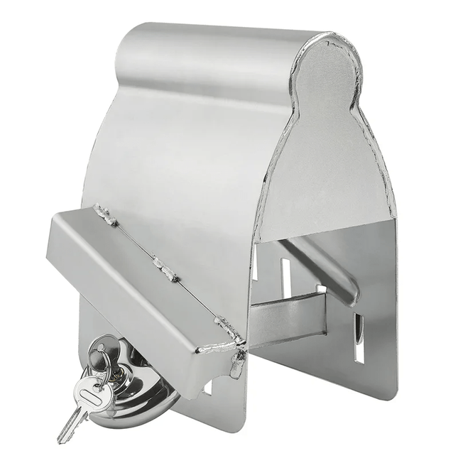 Koppelingsslot Aanhanger Tasmodel met Discusslot [Aanhangerslot - Disselslot] - VCTparts.nl