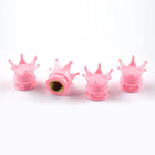 VCTparts Kroon Ventieldopjes - Metaal Roze (set) NORGOS 3