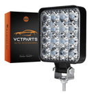 LED Achterlicht Offroad Verstraler 48W - Vierkant Spotlight voor Extra Verlichting - VCTparts.nl