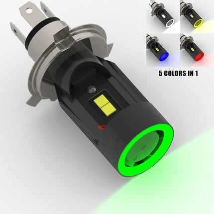 VCTparts LED H4 Auto Koplamp met Angel Eye – 5 Kleurstanden 6000K Wit – 12/24V – Plug en Play – 1 stuk NORGOS 3